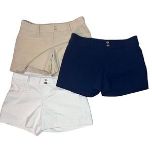Lilly Pulitzer Joette Stretch Dress Shorts, Lot of 3